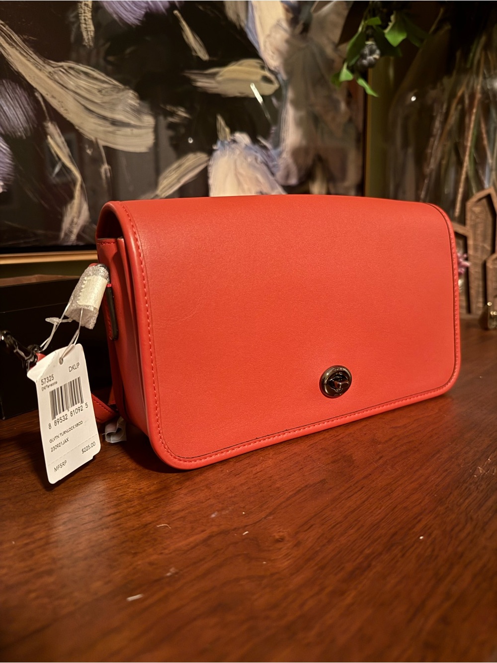 NWT Coach Leather Crossbody